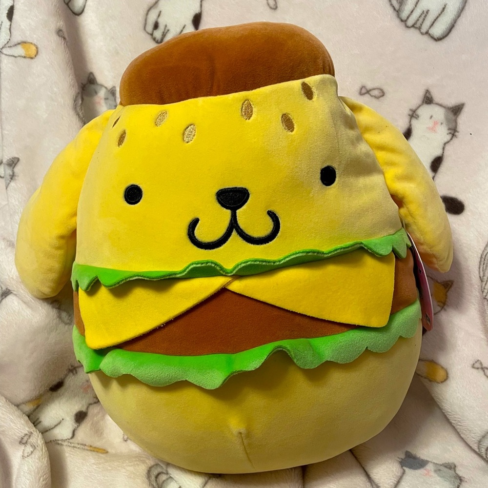 NWT Pompompurin Squishmallow